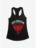 Dungeons & Dragons Red Dragon Womens Tank Top, BLACK, hi-res