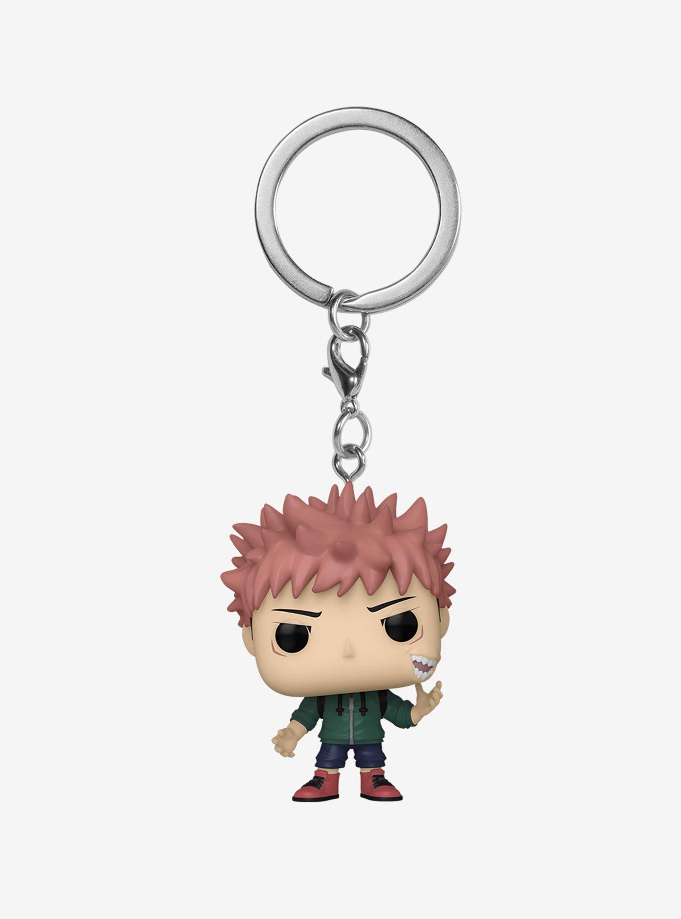 Funko Jujutsu Kaisen Pocket Pop! Yuji Itadori With Sukuna Mouth Key Chain Hot Topic Exclusive, , hi-res