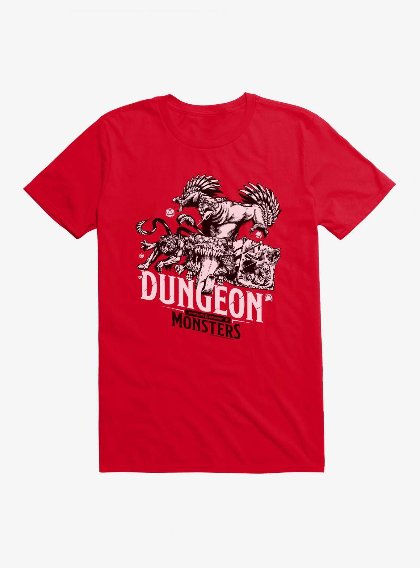 Dungeons & Dragons Monsters Group T-Shirt, , hi-res