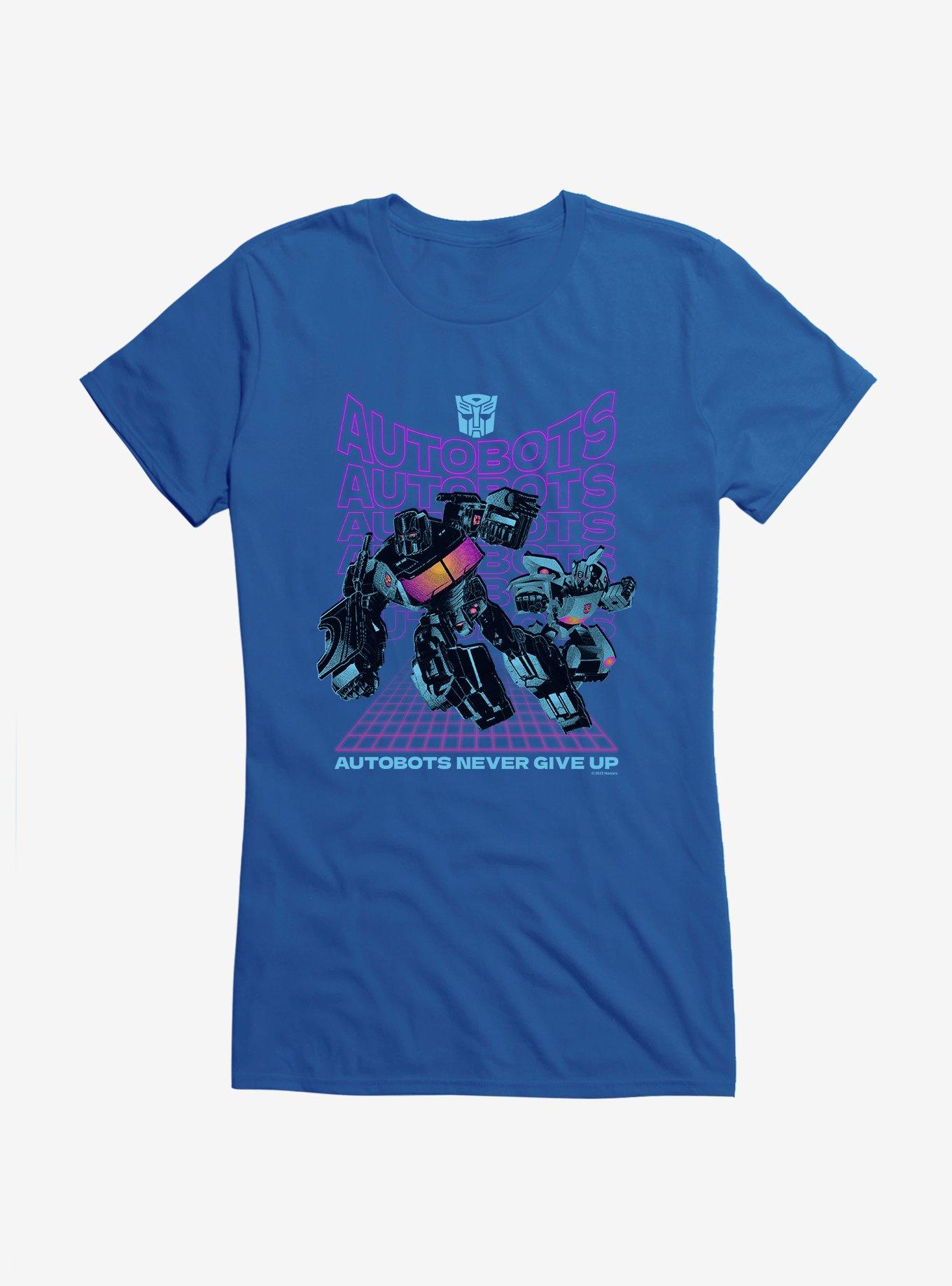 Transformers Autobots Never Give Up Girls T-Shirt, , hi-res