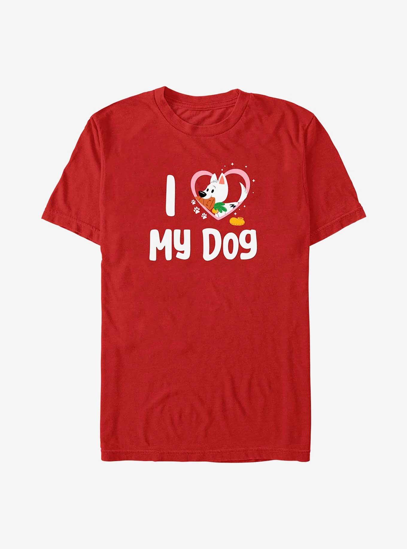 Disney Bolt Love My Dog T-Shirt, , hi-res
