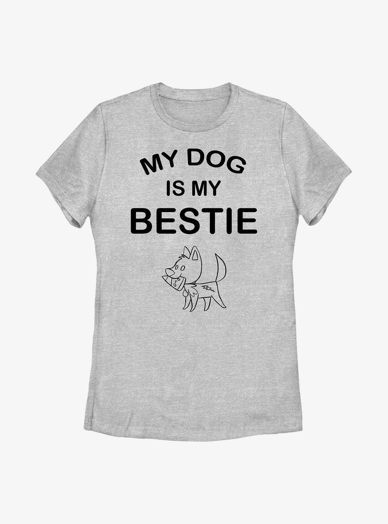 Disney Bolt Is My Bestie Womens T-Shirt, ATH HTR, hi-res