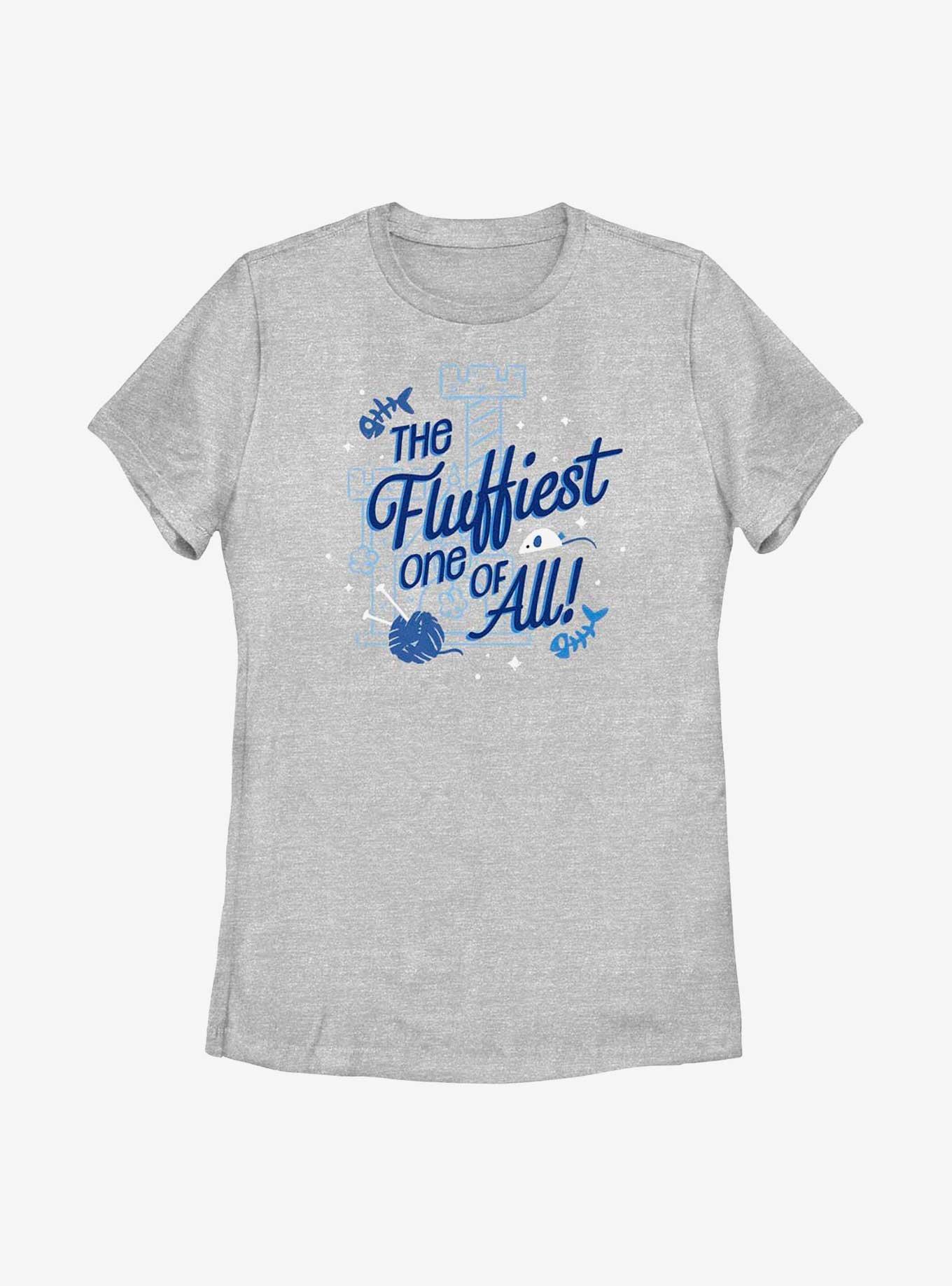 Disney Channel The Fluffiest One Womens T-Shirt, ATH HTR, hi-res