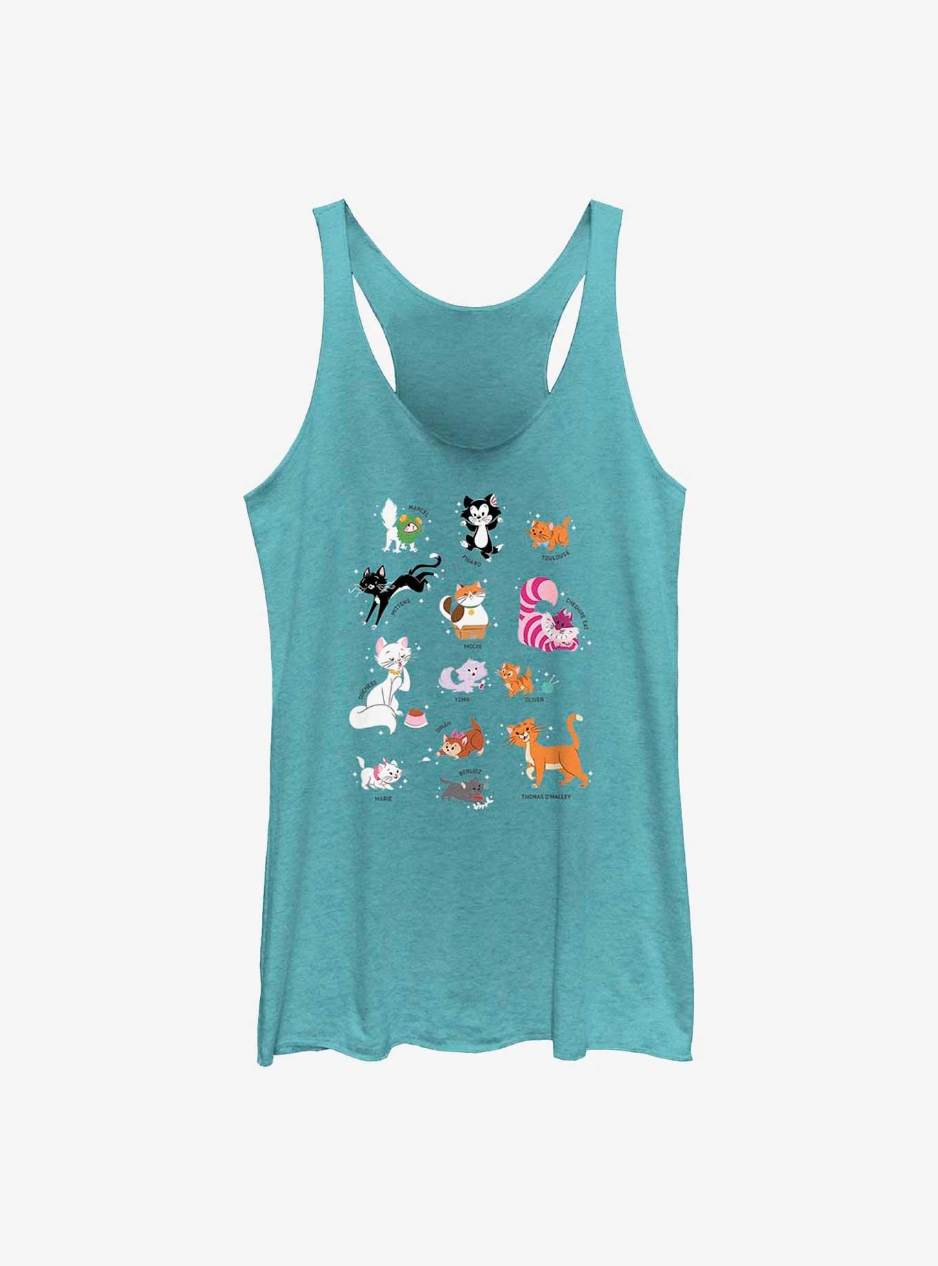 Disney Channel Cats of Disney Womens Tank Top, , hi-res