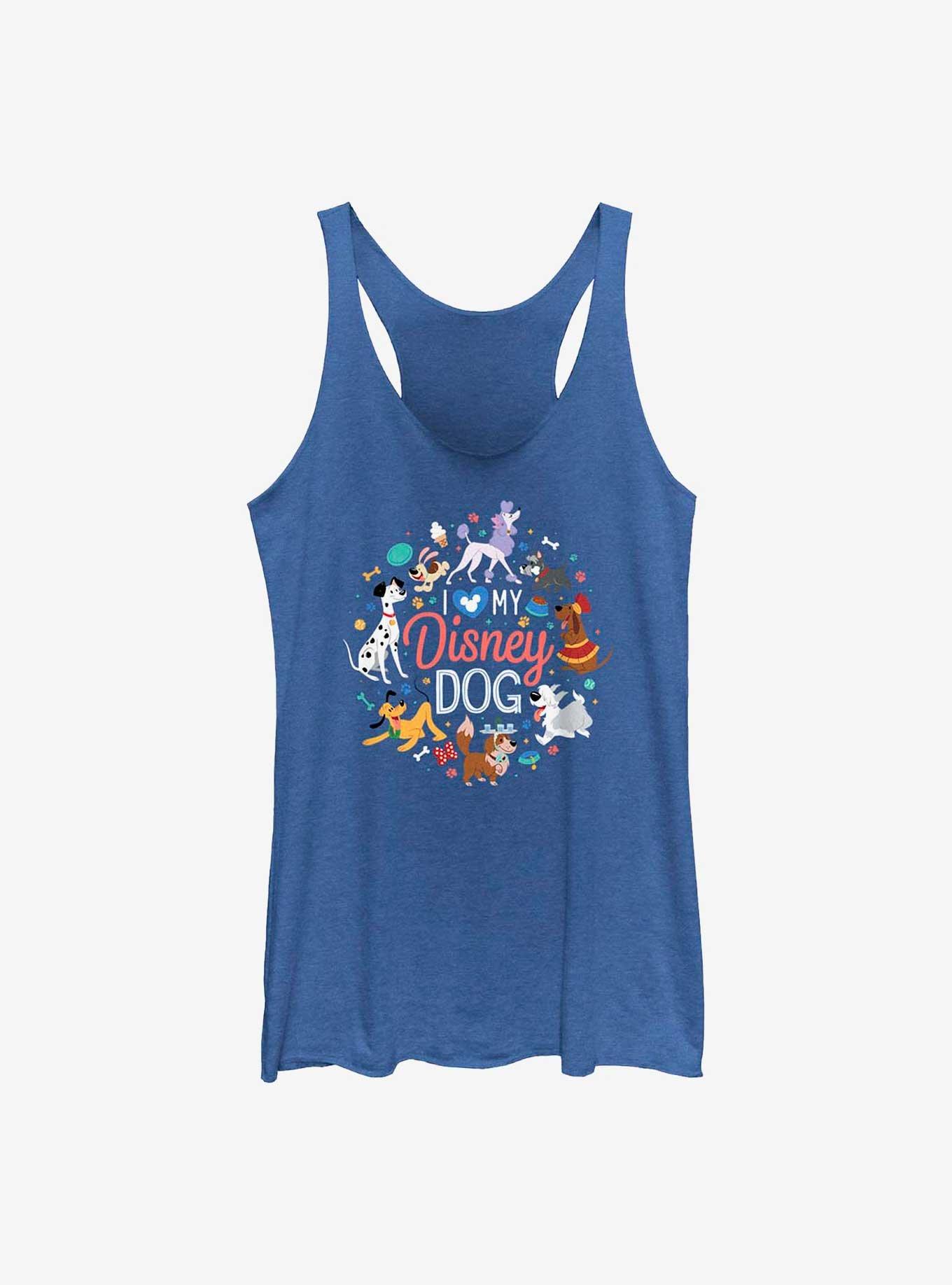 Disney Channel I Love Disney Dogs Womens Tank Top, , hi-res