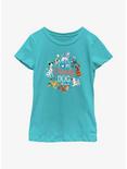 Disney Channel I Love Disney Dogs Youth Girls T-Shirt, TAHI BLUE, hi-res