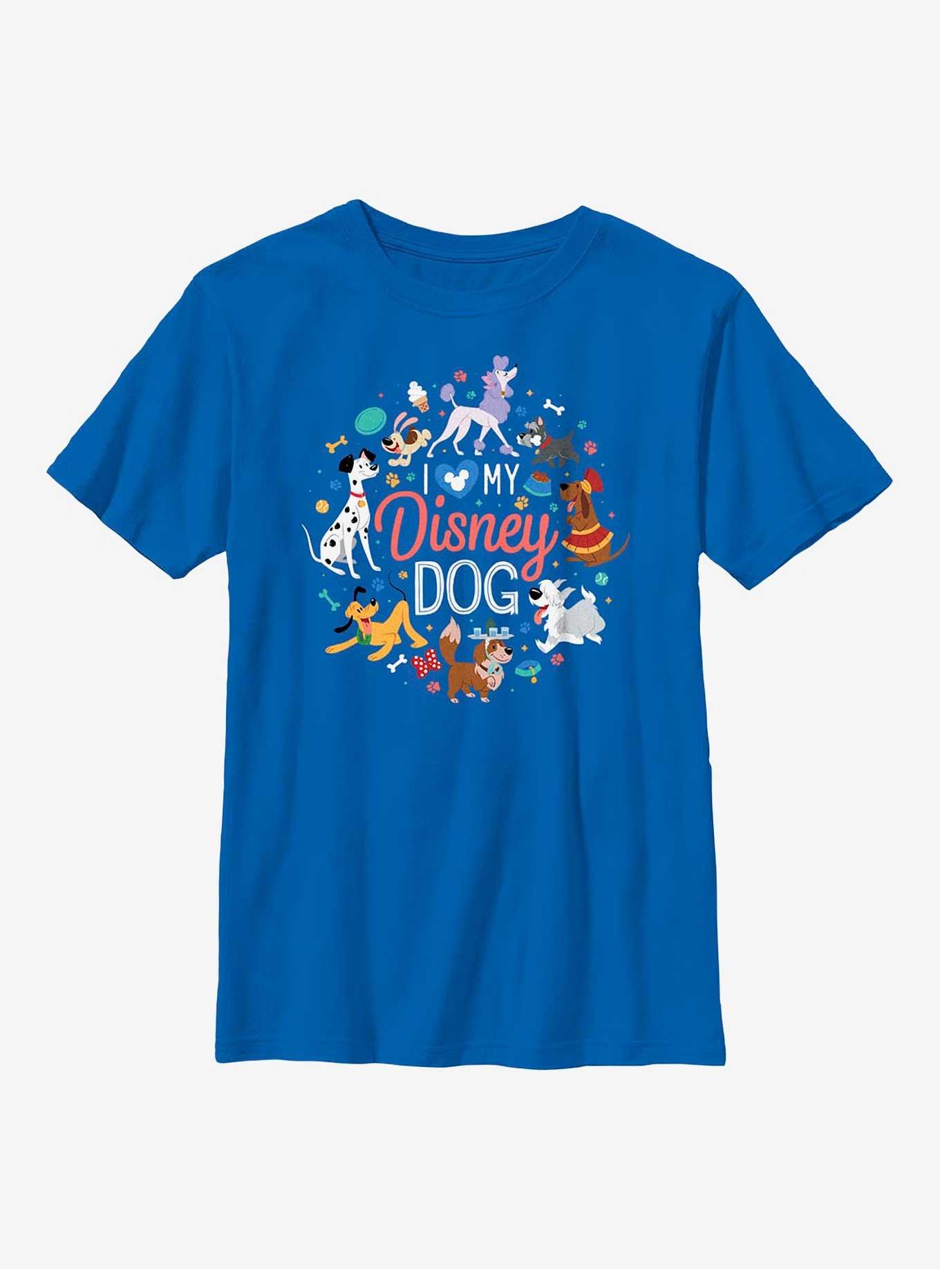 Disney Channel I Love Disney Dogs Youth T-Shirt, , hi-res