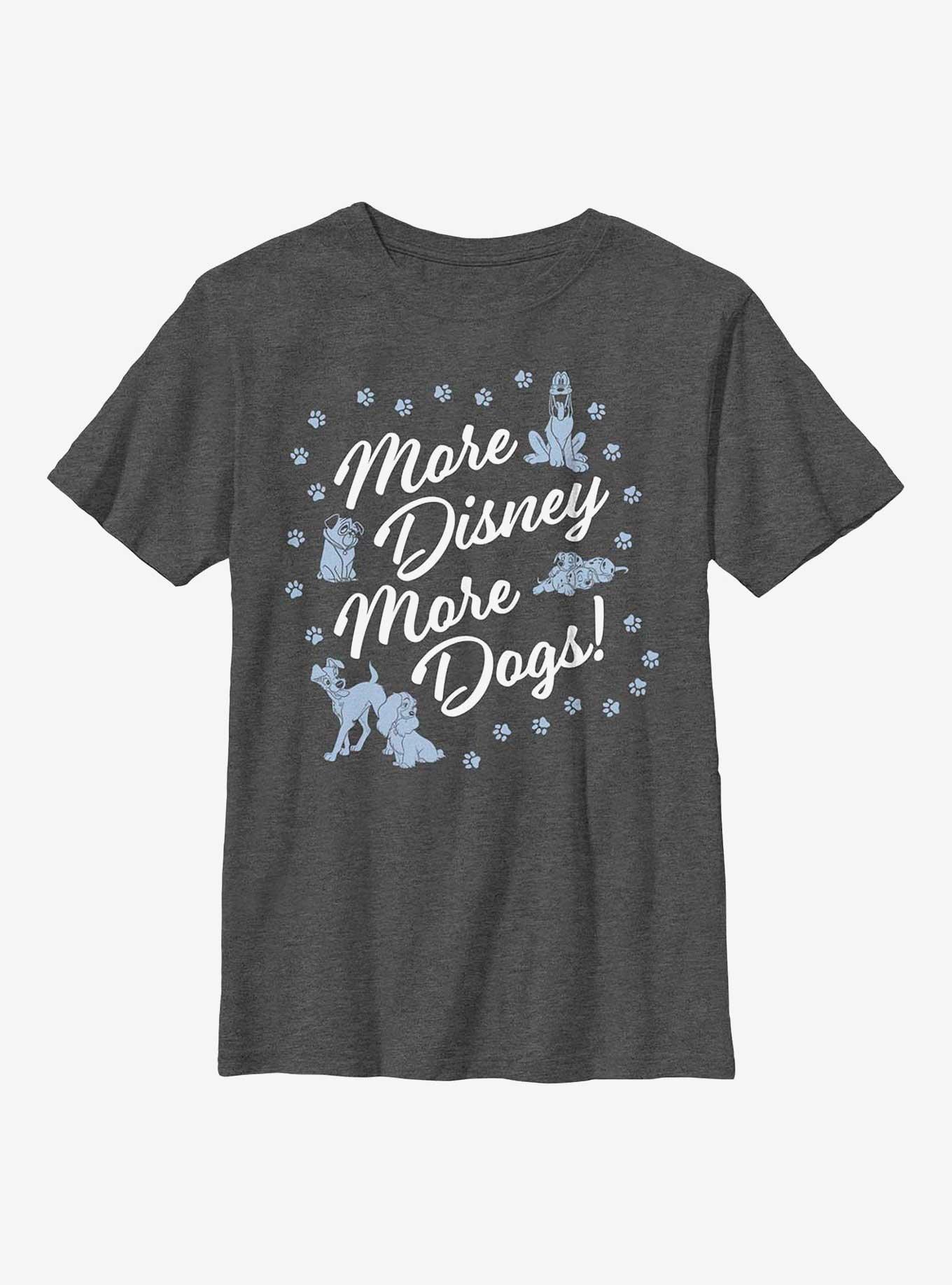 Disney Channel More Dogs Youth T-Shirt, CHAR HTR, hi-res