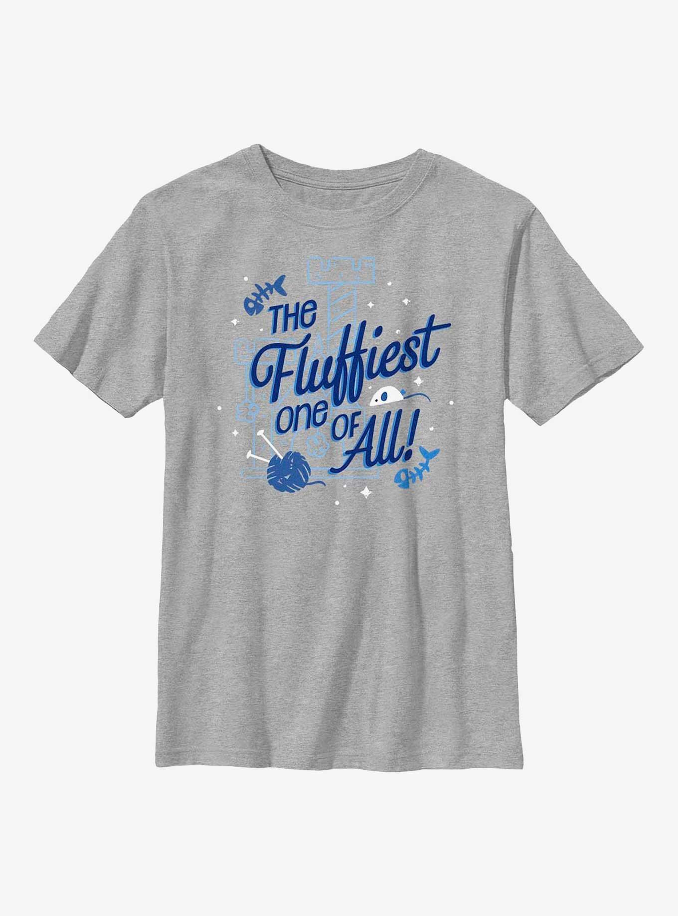 Disney Channel The Fluffiest One Youth T-Shirt, ATH HTR, hi-res