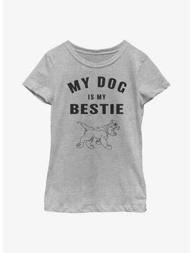 Disney Oliver & Company Dodger Is My Bestie Youth Girls T-Shirt, , hi-res