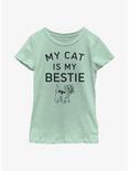 Disney Oliver & Company Oliver Is My Bestie Youth Girls T-Shirt, MINT, hi-res