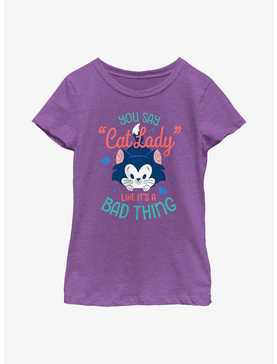 Disney Pinocchio Cat Lady Youth Girls T-Shirt, , hi-res