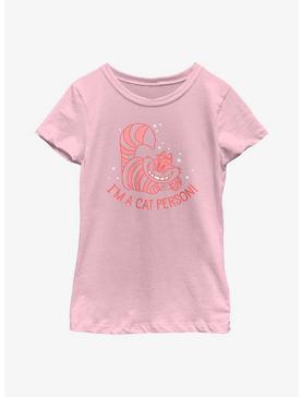 Disney Alice in Wonderland Cheshire Cat Person Youth Girls T-Shirt, , hi-res