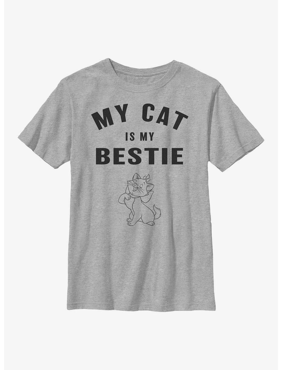 Disney The Aristocats Marie Is My Bestie Youth T-Shirt, ATH HTR, hi-res