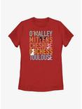 Disney Channel O'Malley, Mittens, Cheshire, Duchess, Toulouse Womens T-Shirt, RED, hi-res