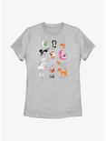 Disney Channel Cats of Disney Womens T-Shirt, ATH HTR, hi-res