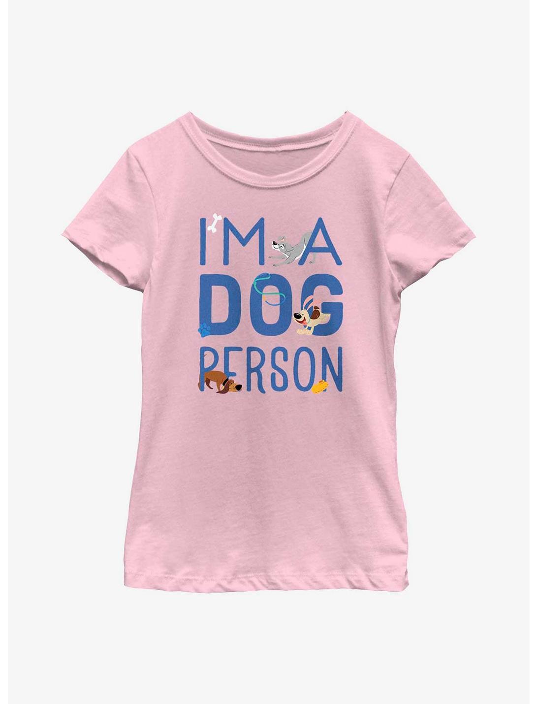 Disney Channel Dog Person Youth Girls T-Shirt, PINK, hi-res