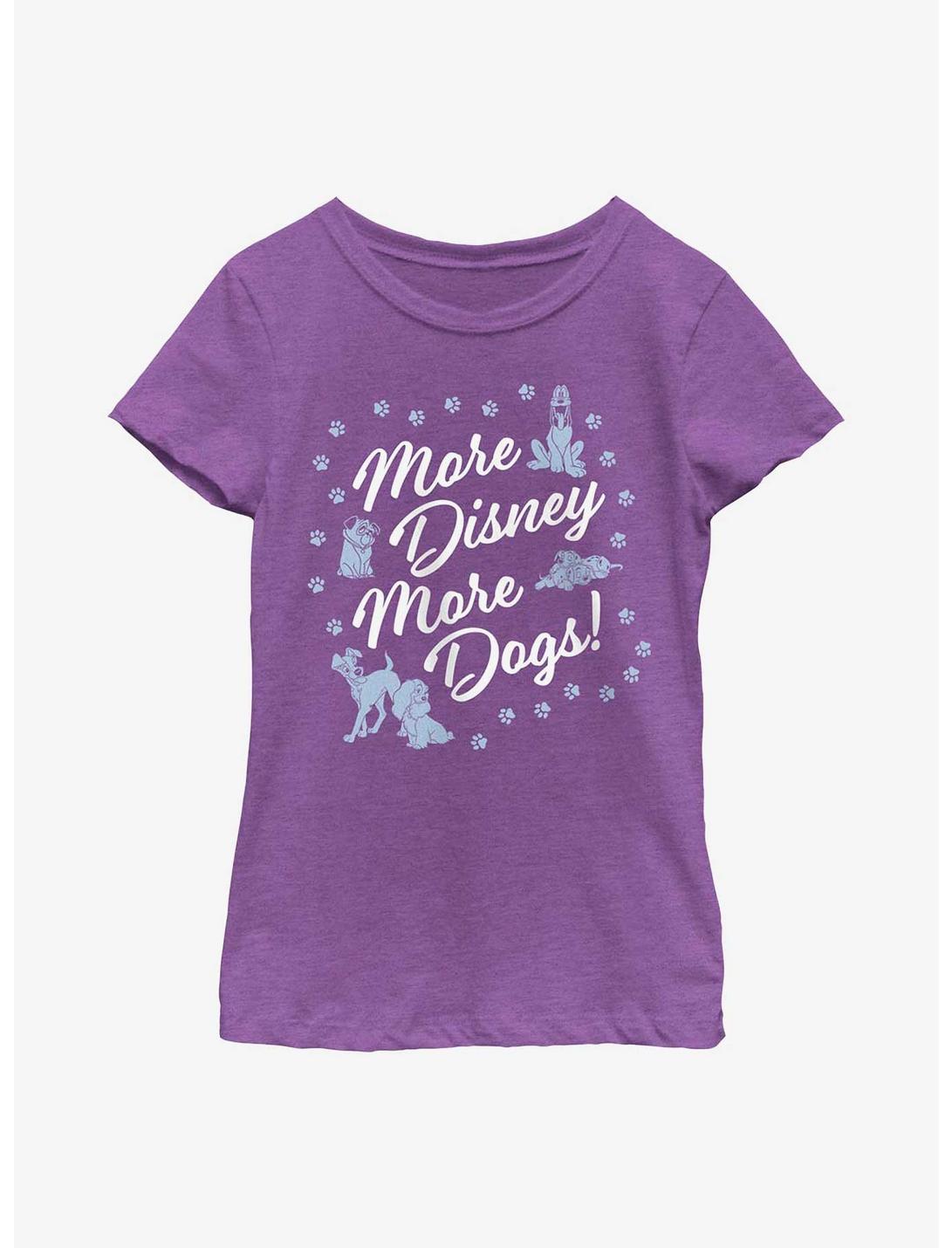 Disney Channel More Dogs Youth Girls T-Shirt, PURPLE BERRY, hi-res