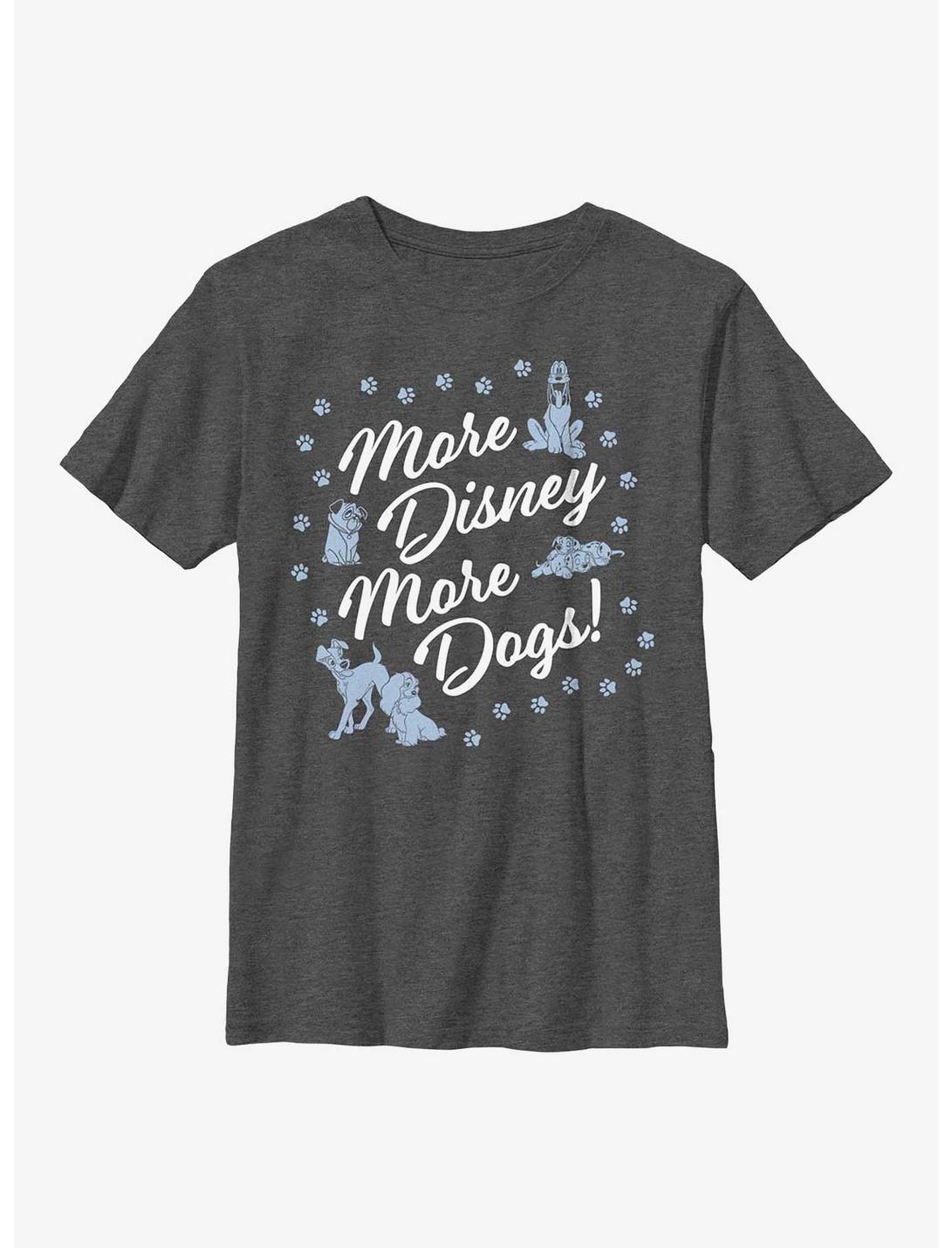 Disney Channel More Dogs Youth T-Shirt, CHAR HTR, hi-res