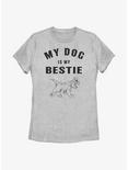 Disney Oliver & Company Dodger Is My Bestie Womens T-Shirt, ATH HTR, hi-res