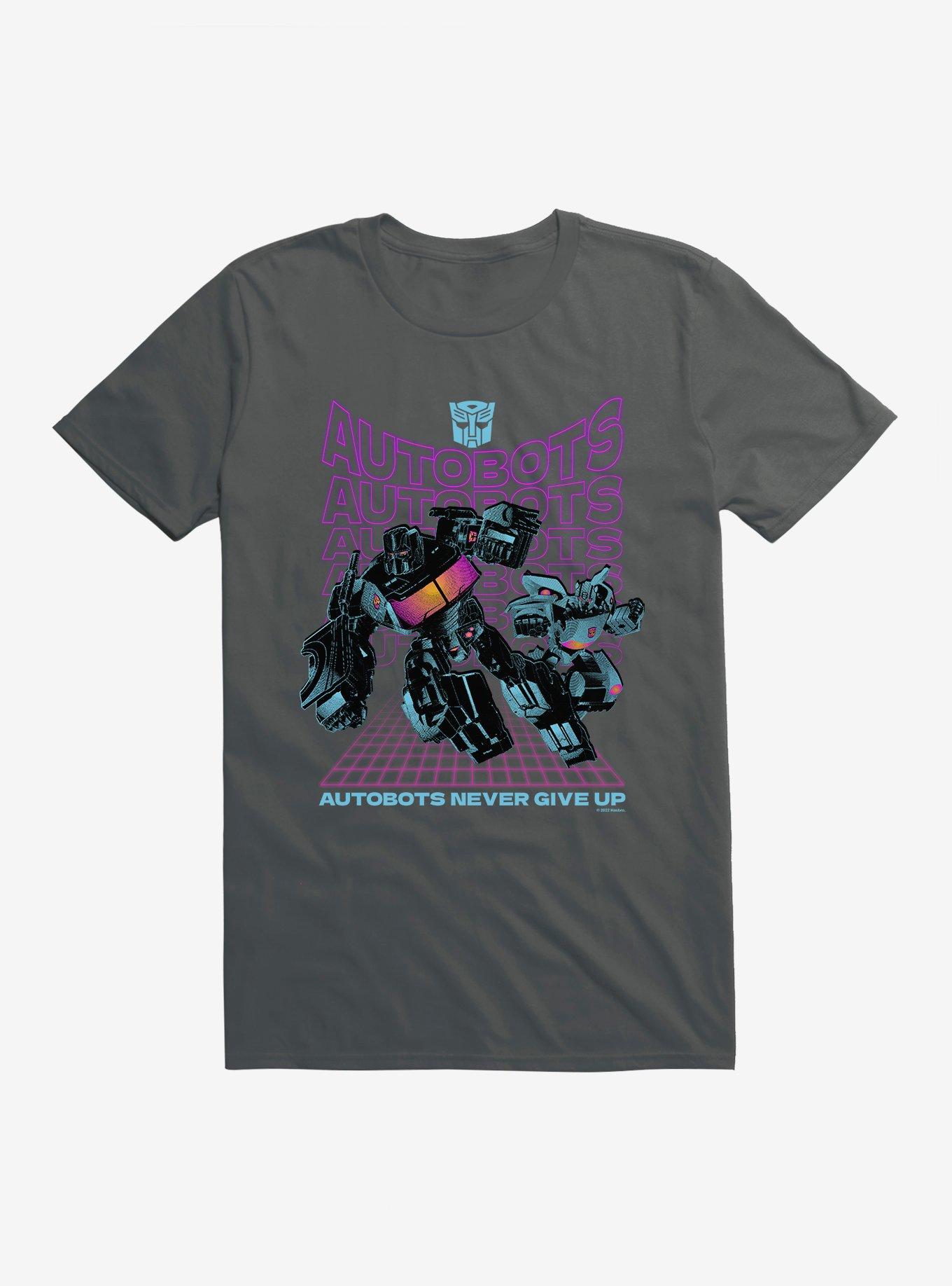 Transformers Autobots Never Give Up T-Shirt