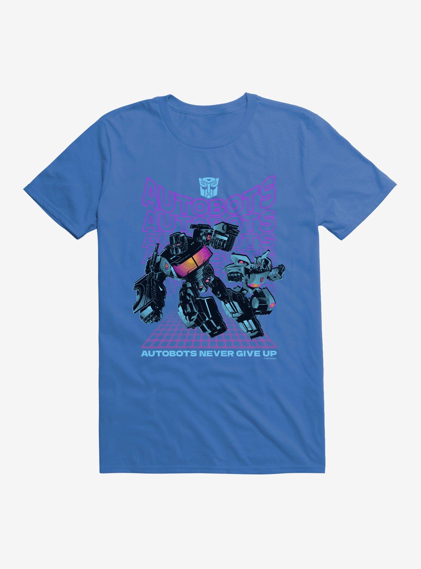 Transformers Autobots Never Give Up T-Shirt