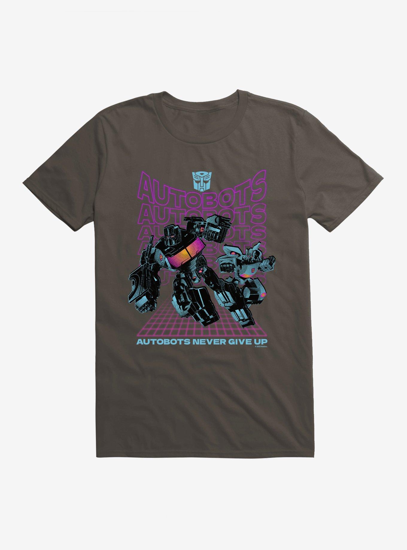 Transformers Autobots Never Give Up T-Shirt