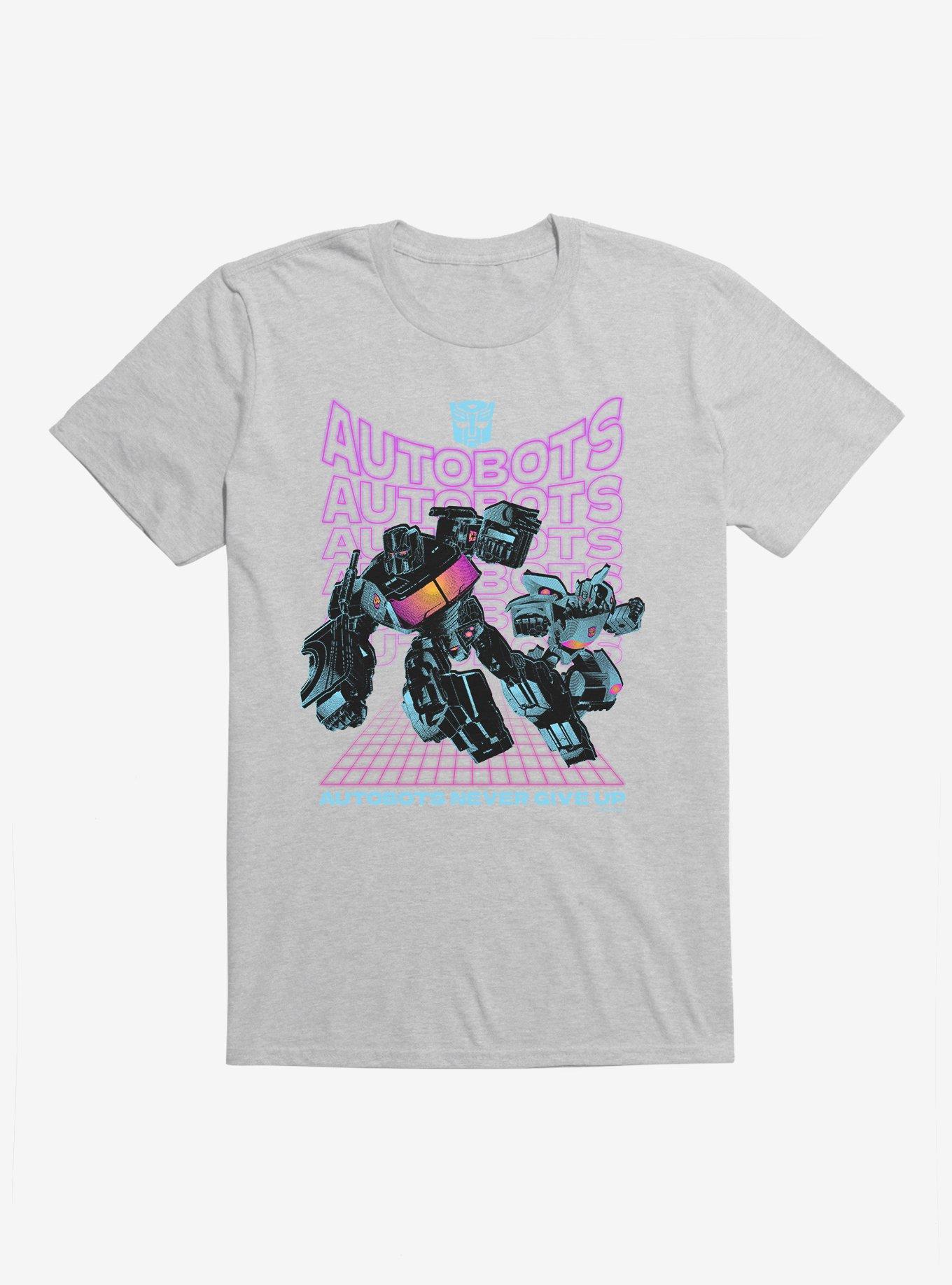 Transformers Autobots Never Give Up T-Shirt