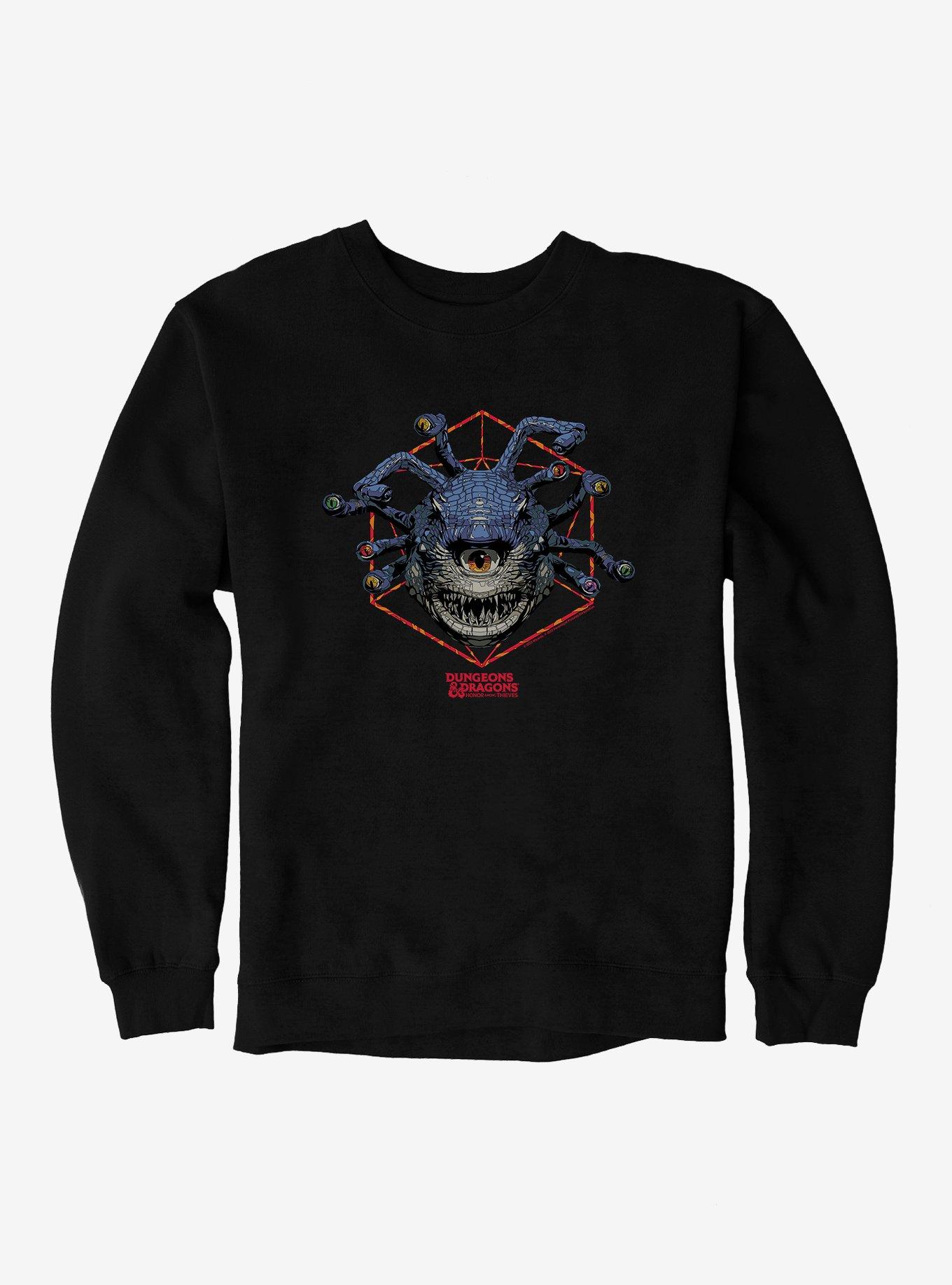 Dungeons & Dragons: Honor Among Thieves Beholder Sweatshirt, BLACK, hi-res