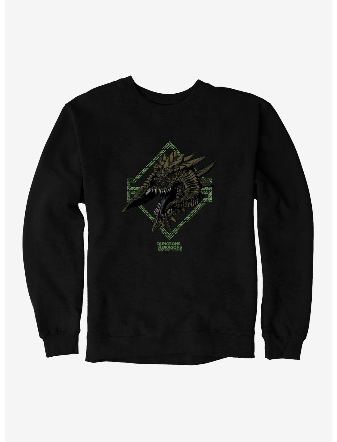 Dungeons & Dragons: Honor Among Thieves Black Dragon Sweatshirt, BLACK, hi-res
