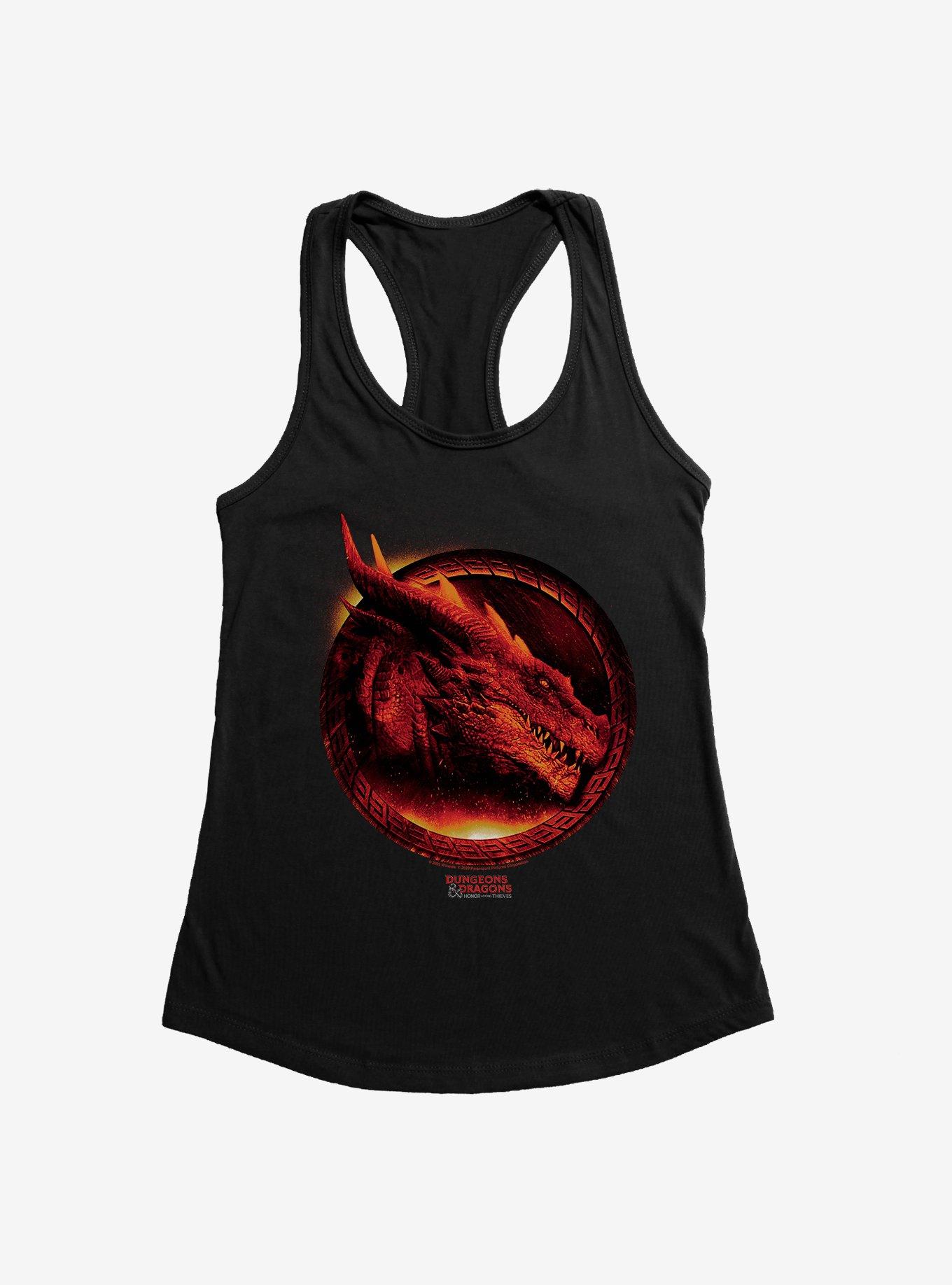 Dungeons & Dragons: Honor Among Thieves Red Dragon Womens Tank Top, BLACK, hi-res