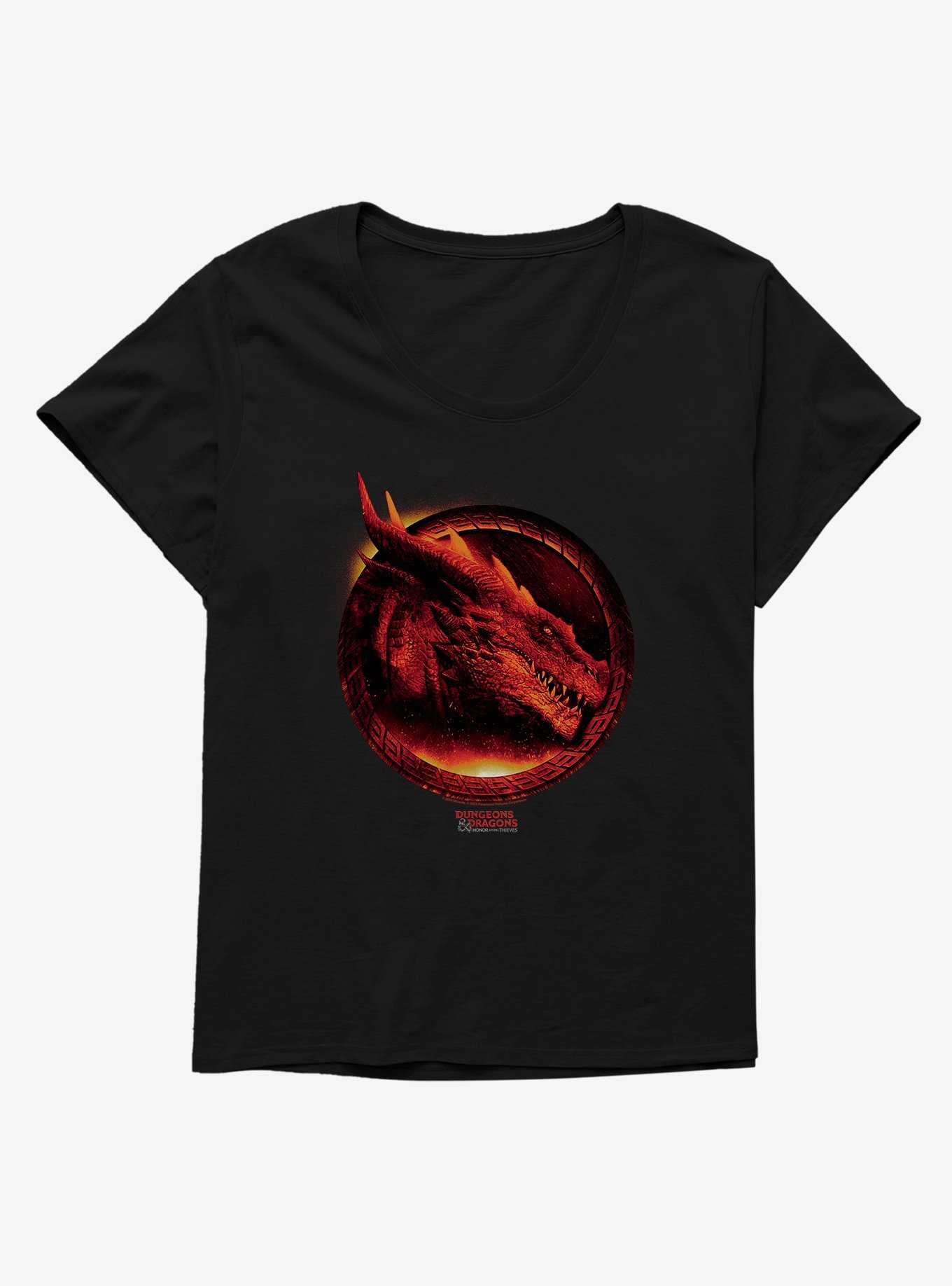 Dungeons & Dragons: Honor Among Thieves Red Dragon Womens T-Shirt Plus Size, , hi-res