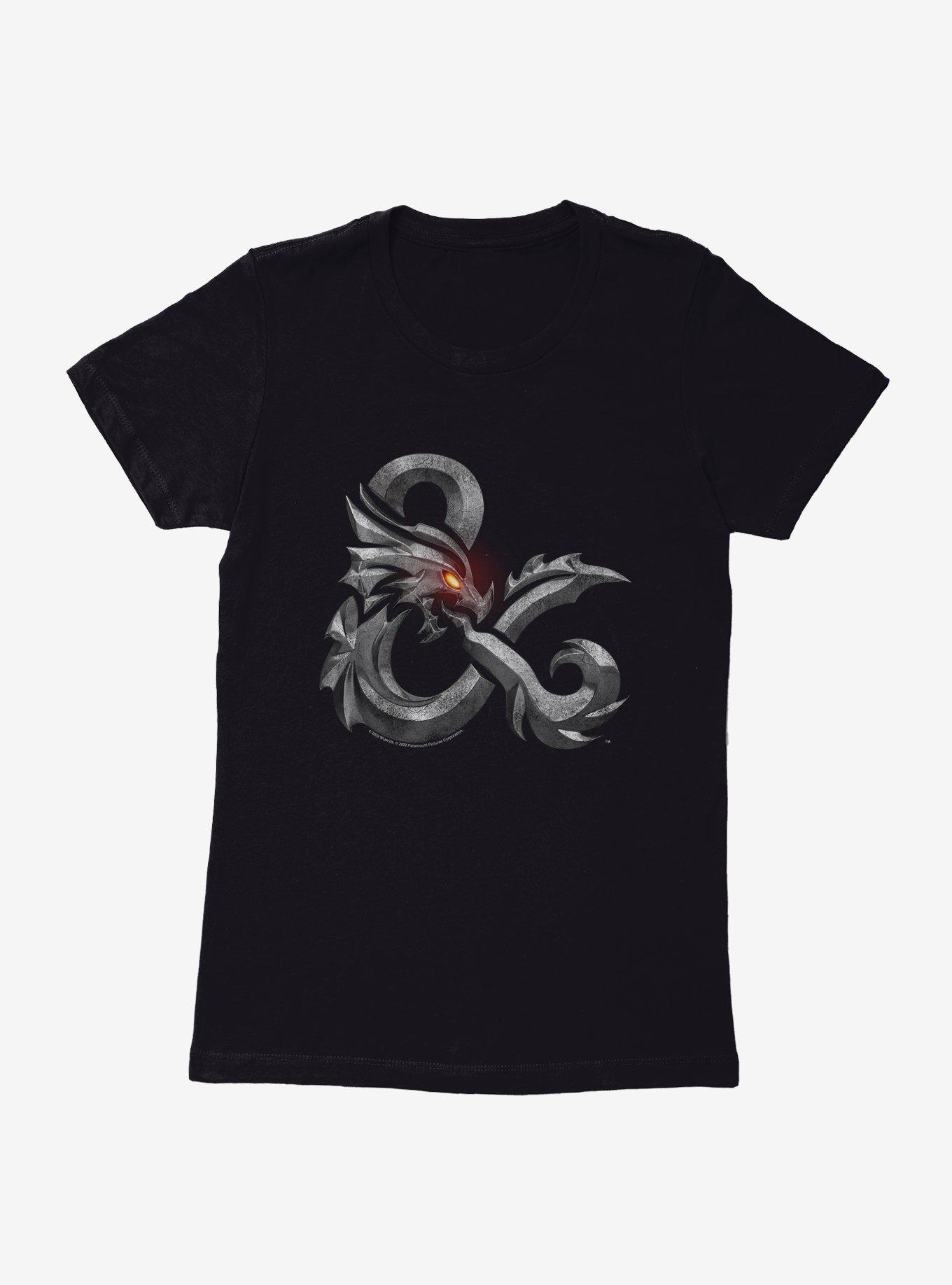 Dungeons & Dragons: Honor Among Thieves Steel Ampersand Womens T-Shirt, BLACK, hi-res