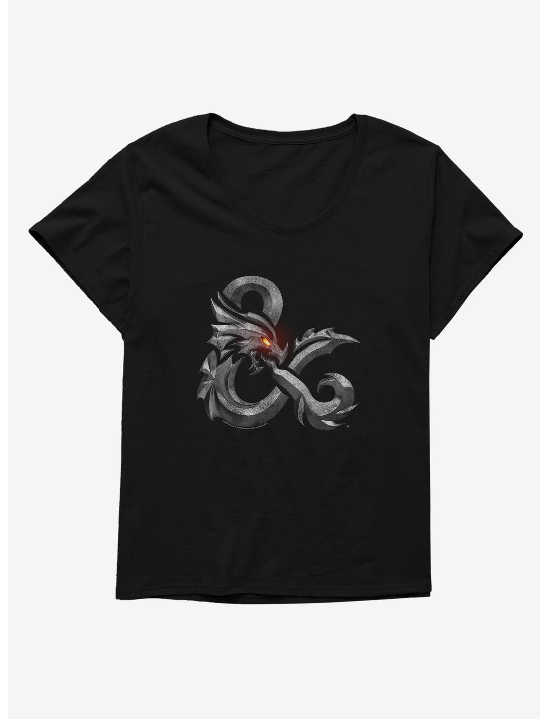 Dungeons & Dragons: Honor Among Thieves Steel Ampersand Womens T-Shirt Plus Size, BLACK, hi-res
