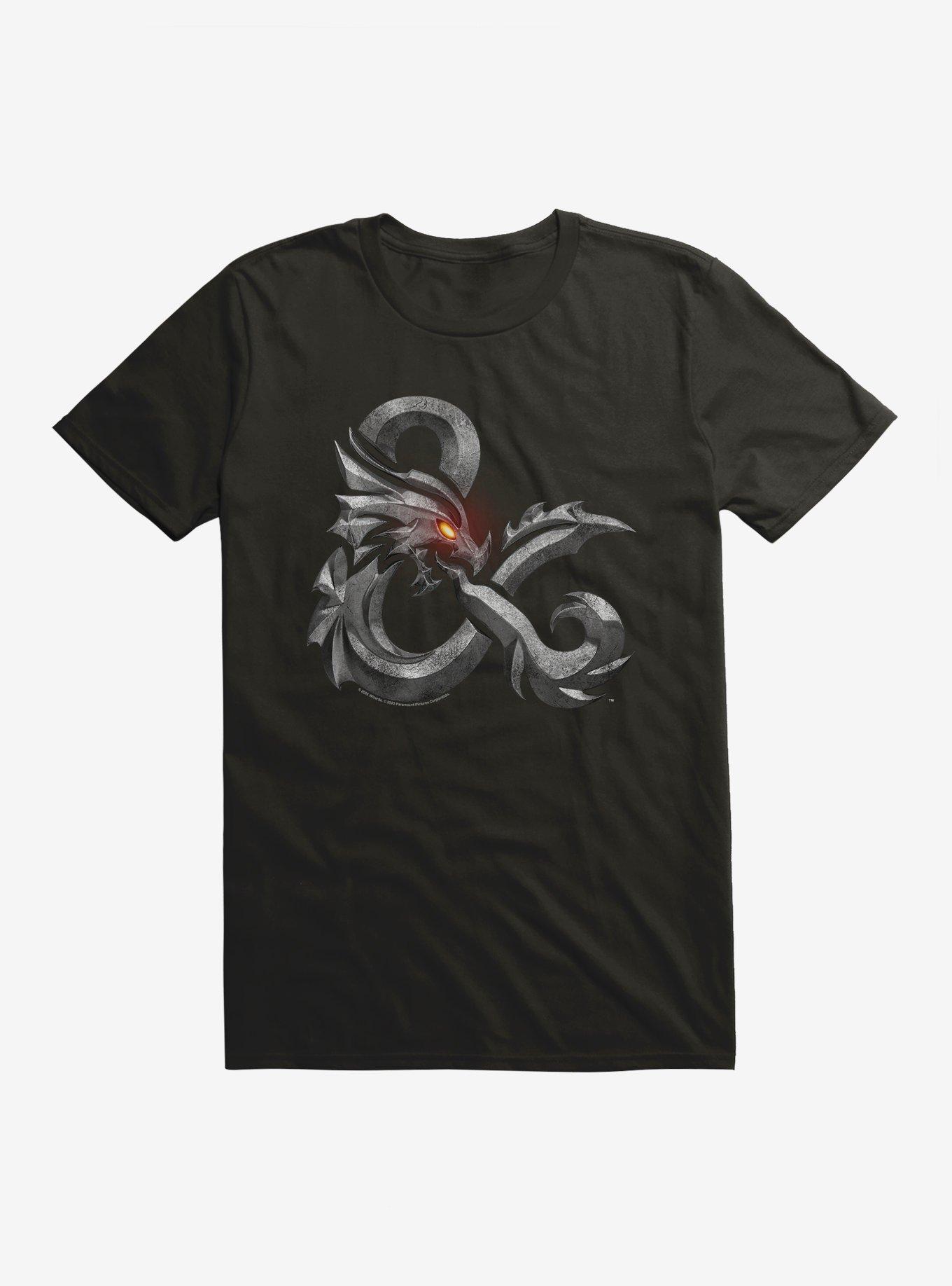 Dungeons & Dragons: Honor Among Thieves Steel Ampersand T-Shirt, BLACK, hi-res
