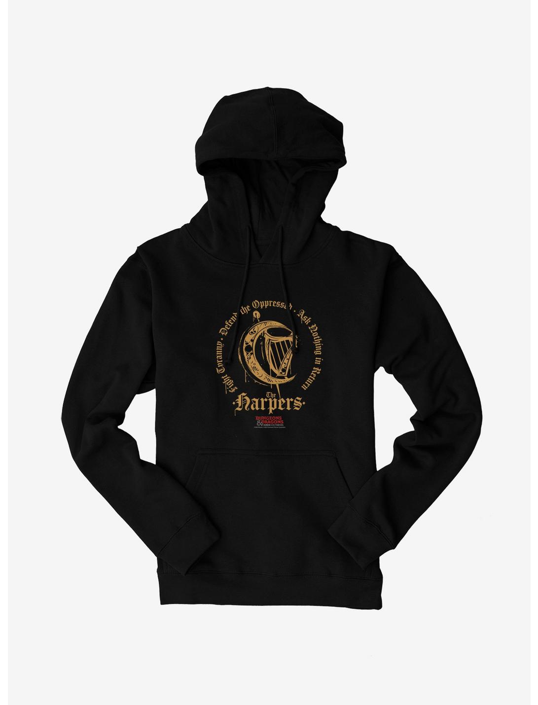 Dungeons & Dragons: Honor Among Thieves The Harpers Organization Hoodie, BLACK, hi-res