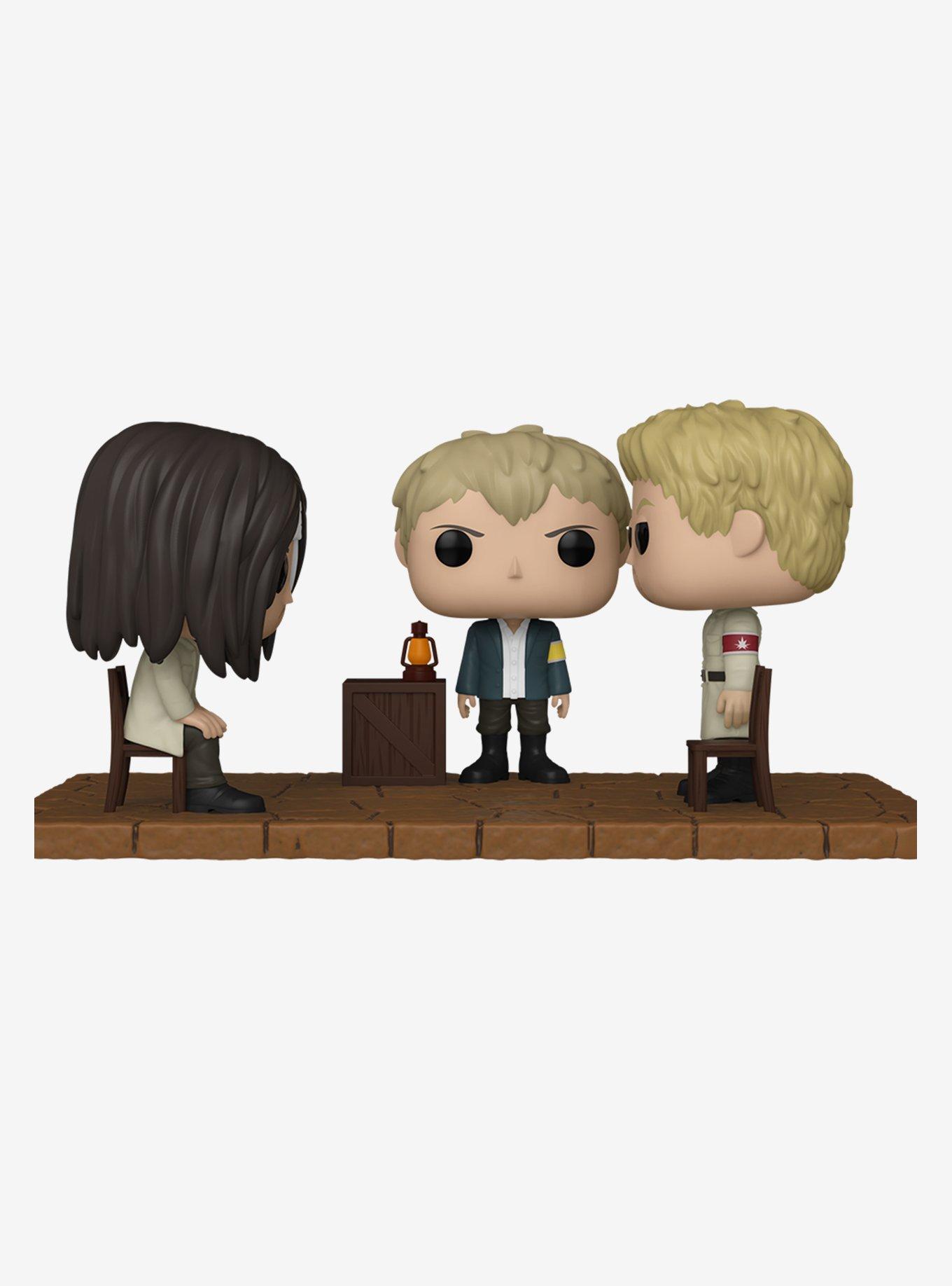 Funko Attack On Titan Pop! Moment Eren Meets Reiner Vinyl Figure, , hi-res