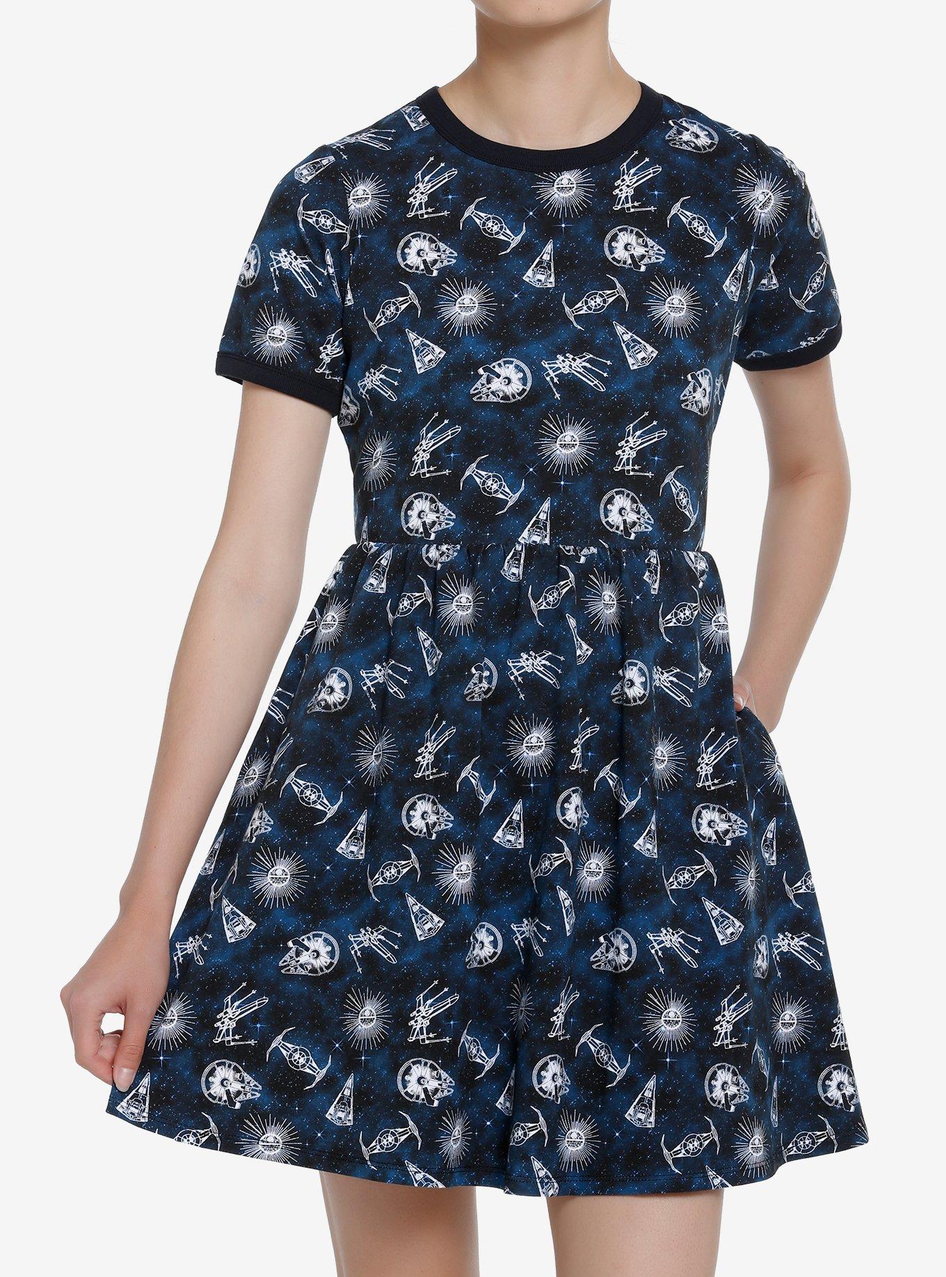 Star Wars Spaceships T-Shirt Dress (Exclusive)