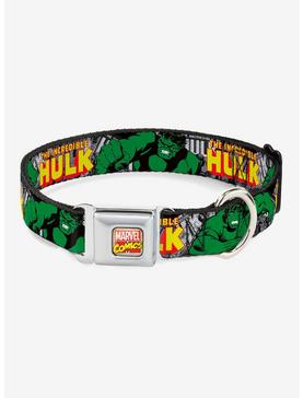 Marvel The Incredible Hulk Action Seatbelt Buckle Dog Collar, , hi-res