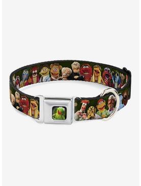 Disney The Muppets Character Group Pose Seatbelt Buckle Dog Collar, , hi-res