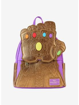 Loungefly Marvel The Infinity Saga Thanos Gauntlet Mini Backpack, , hi-res
