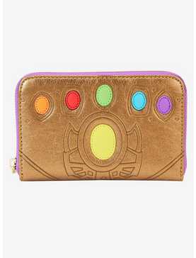 Loungefly Marvel The Infinity Saga Thanos Gauntlet Zipper Wallet, , hi-res