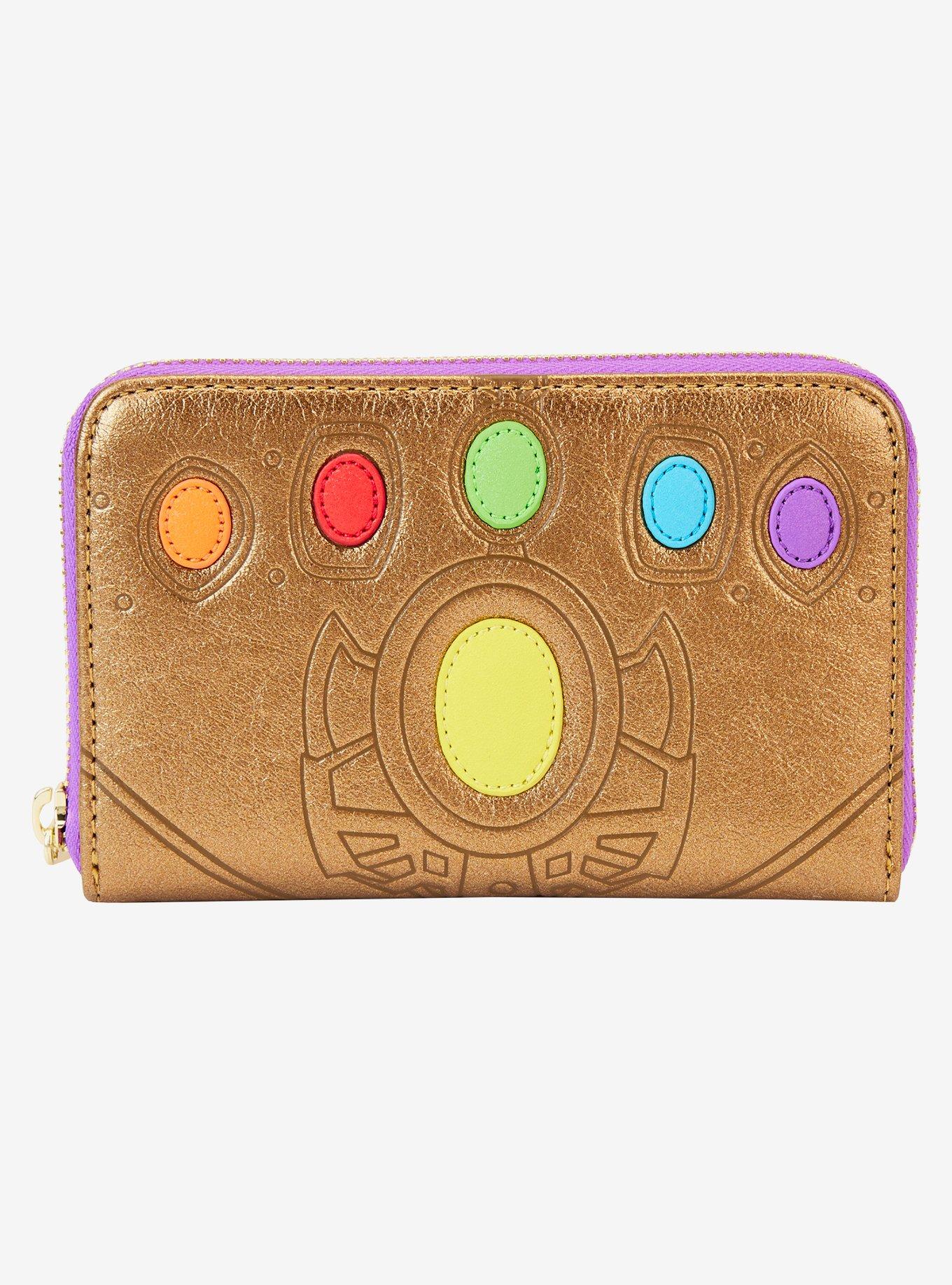 Loungefly Marvel The Infinity Saga Thanos Gauntlet Zipper Wallet, , hi-res