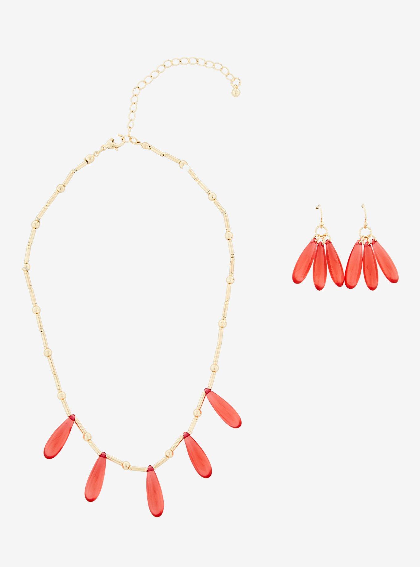 Studio Ghibli Ponyo Granmamare Replica Necklace & Earring Set - BoxLunch Exclusive, , hi-res