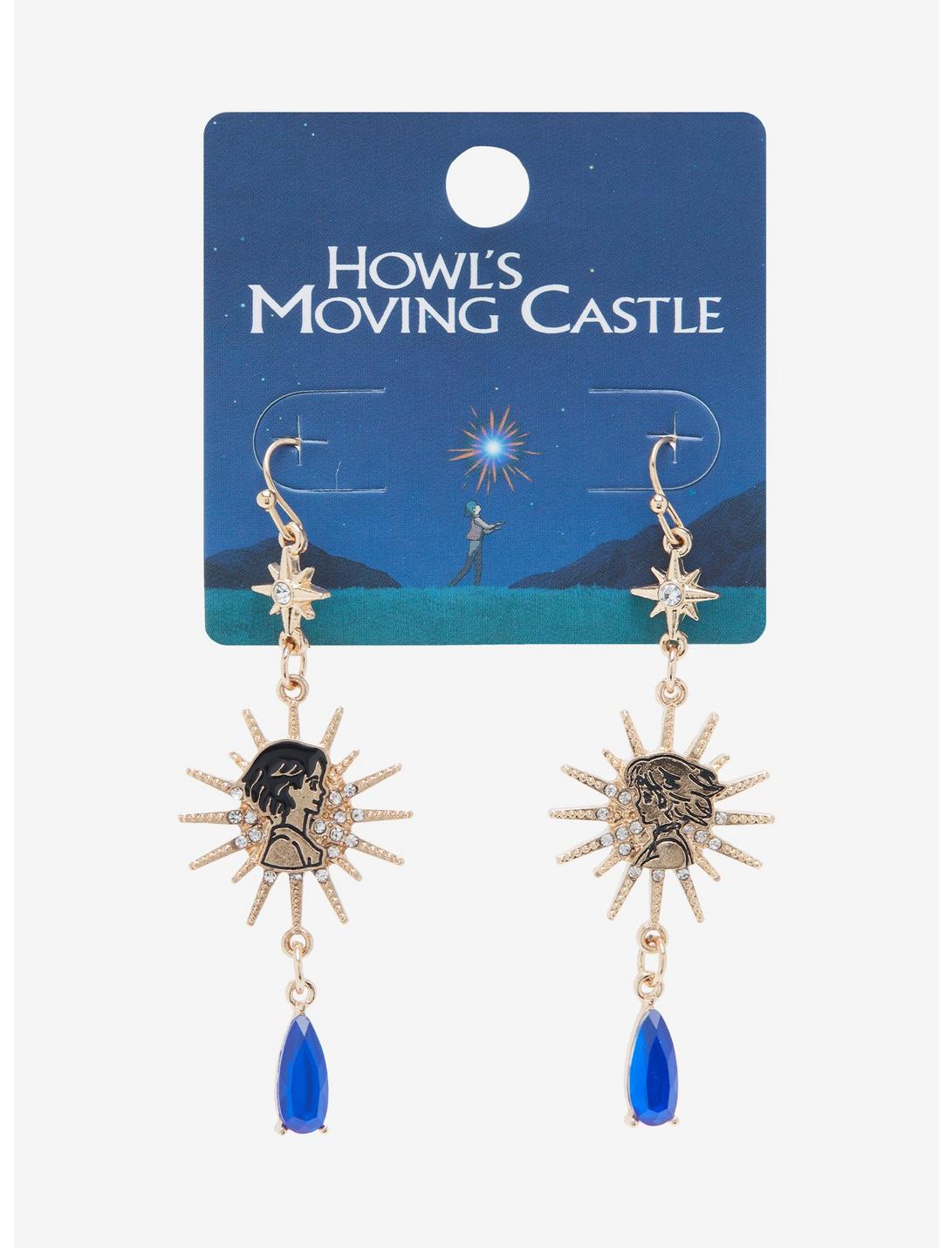 Studio Ghibli Howl's Moving Castle Sophie & Howl Statement Earrings - BoxLunch Exclusive, , hi-res