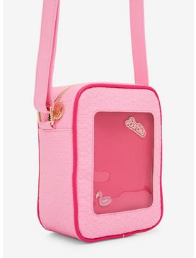 Barbie Allover Print Pin Display Crossbody Bag - BoxLunch Exclusive, , hi-res