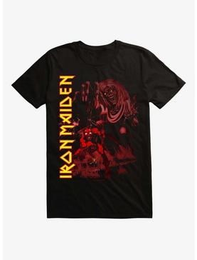 Plus Size Iron Maiden The Number Of The Beast Red Cover T-Shirt, , hi-res