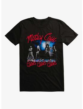 Motley Crue Girls Girls Girls Group Photo T-Shirt, , hi-res