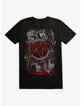 Slayer Dripping Blood Logo T-Shirt, , hi-res