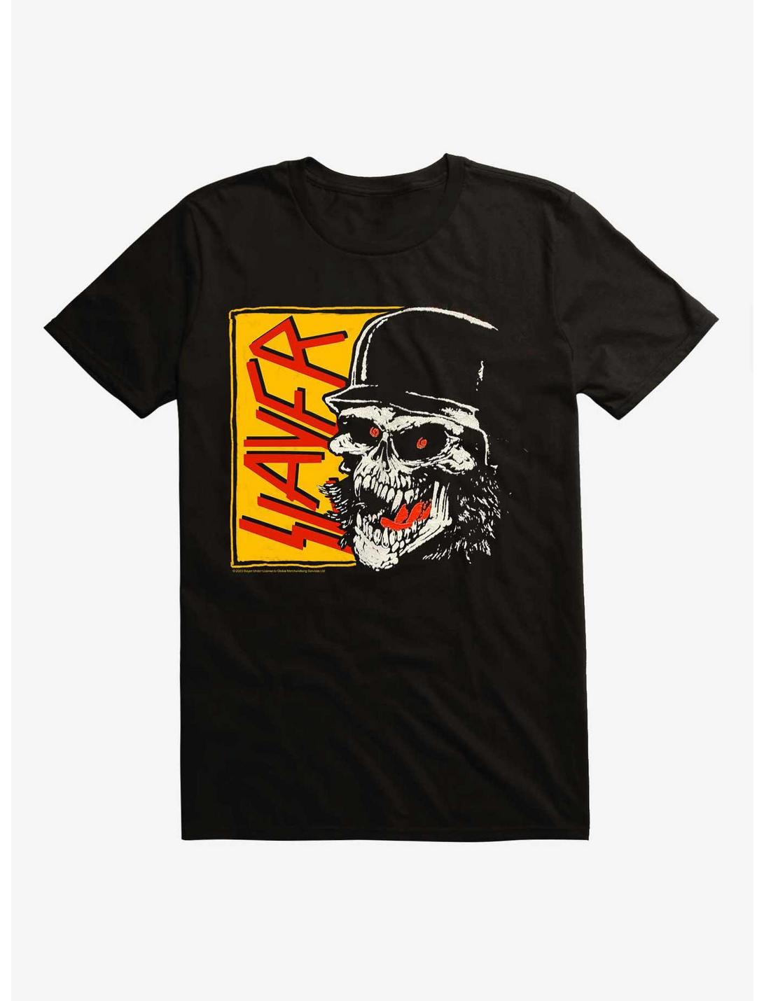 Slayer Wehrmacht Skull T-Shirt, BLACK, hi-res